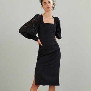 Hutch dolly lace midi dress